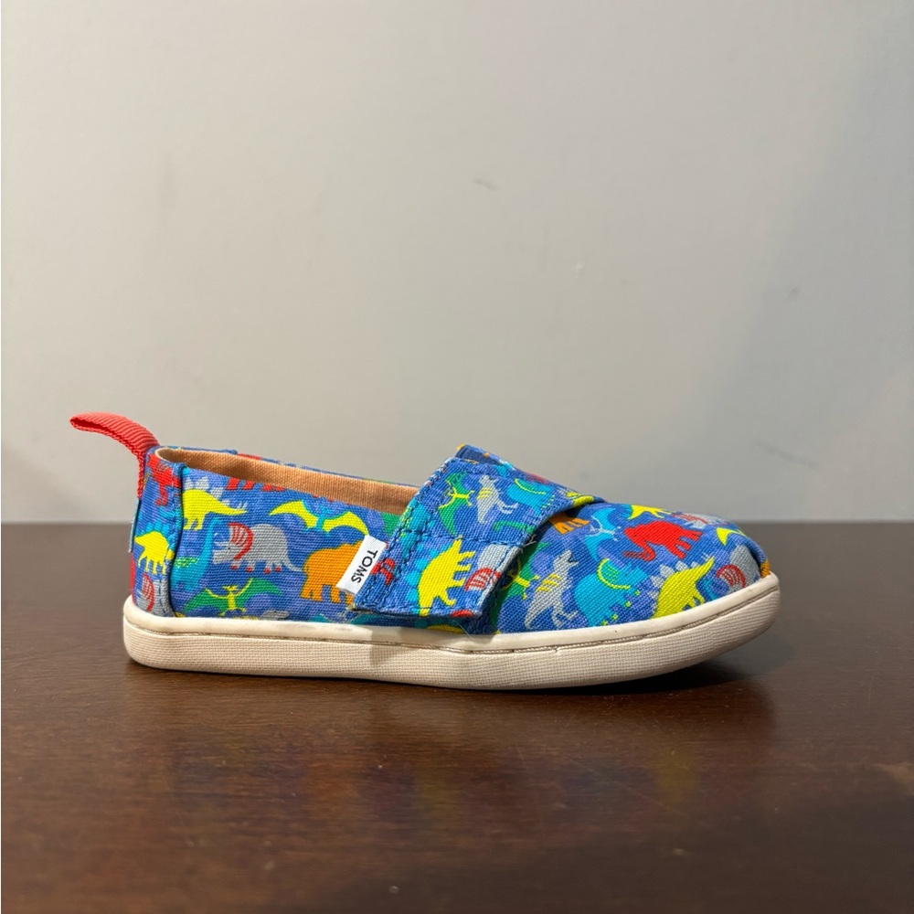 TOMS Dino Print Alpargata - kids size 9